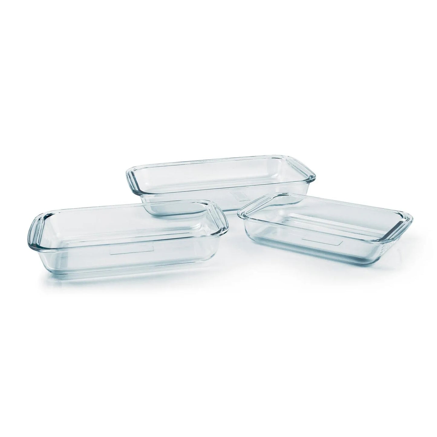 Set x 3 Refractarias de Vidrio