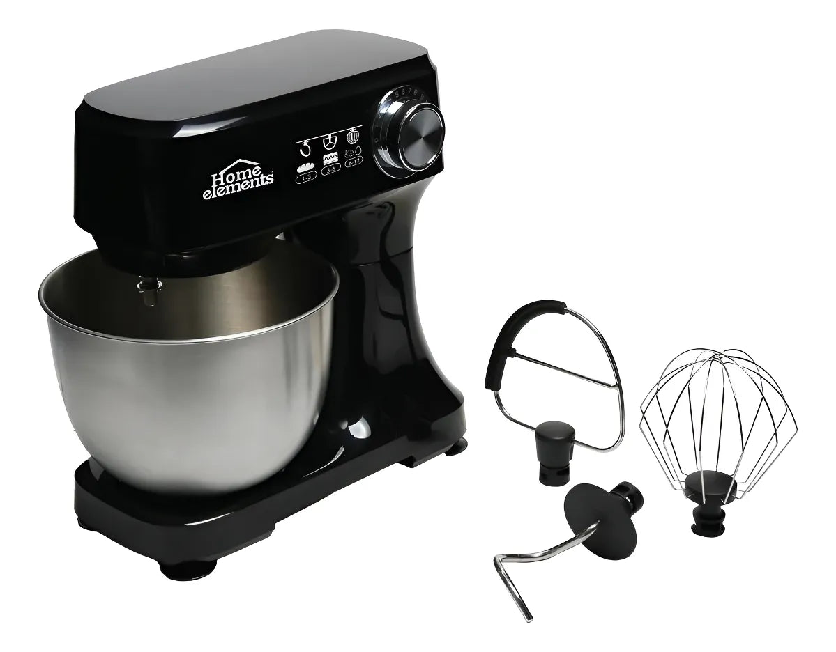 Batidora 3 En 1 Amasadora Profesional 12 Velocidades 3.5 Lt