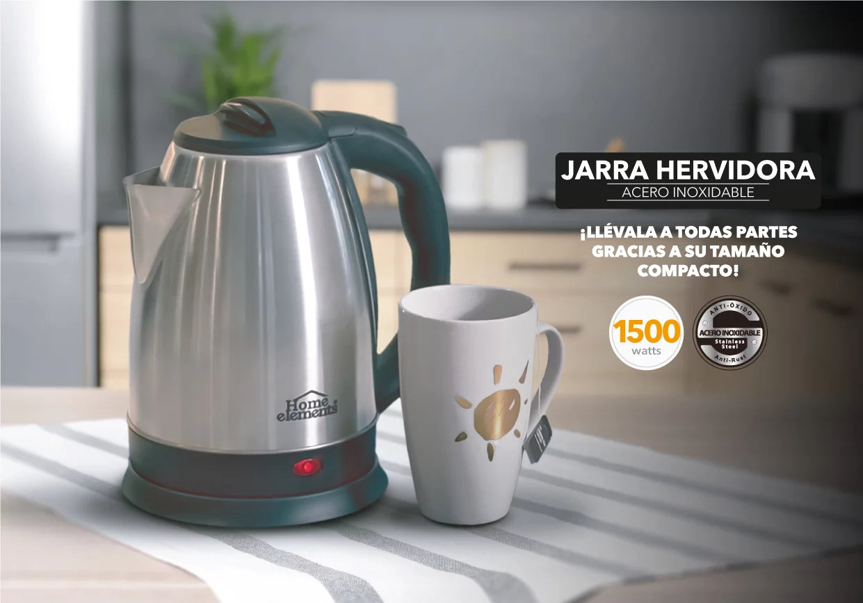 Combo Jarra Hervidora y Termo Bomba 1.9 Litros