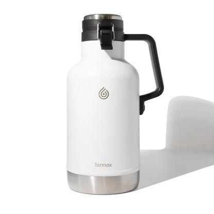 Termo Acero Inoxidable 1.9 Litros Conserva Frío Y Calor Camping Negro