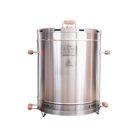 Barril Asador 100 Lb Acero Inoxidable Asadores El Barril