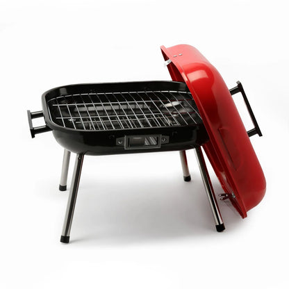 Asador A Carbon De Mesa Pequeño Bbq Resistente Portatil