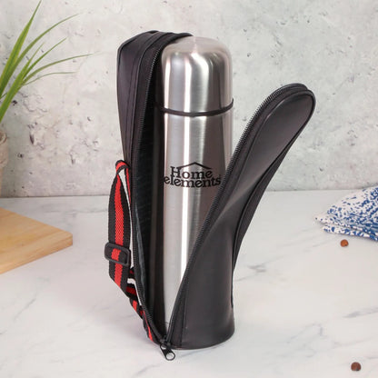 Termo Acero Inoxidable 0.5 Lt Frio O Caliente Con Funda