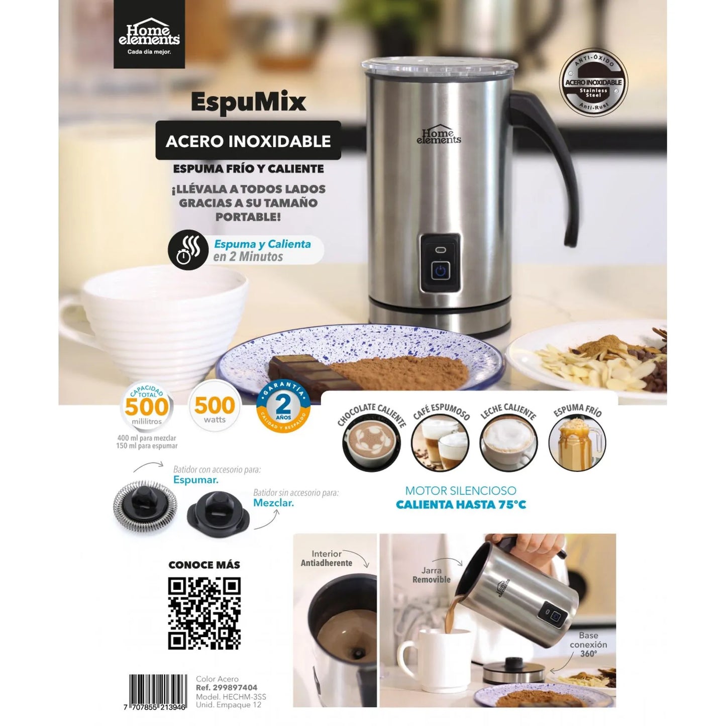 Espumador de leche - Espumix