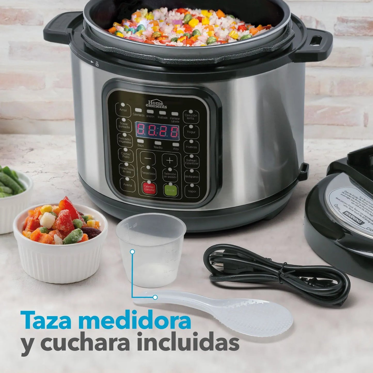 Olla Multifuncional de 4 Litros