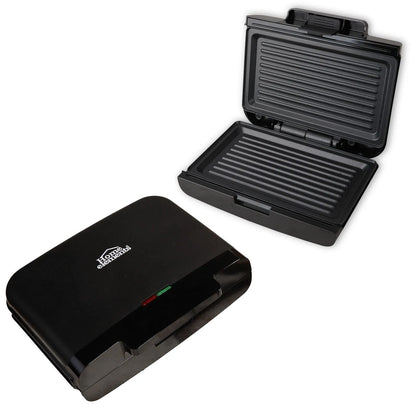 Sanduchera Electrica Grill Negra