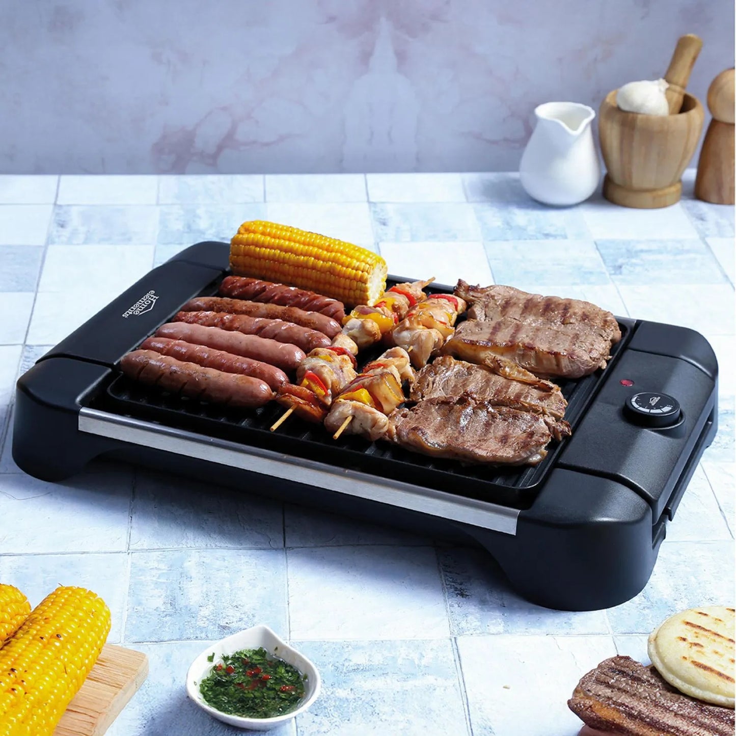 Parrilla Eléctrica Asador Grill Pro Negro
