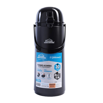 Termo Bomba 1.9 Lt Color Negro