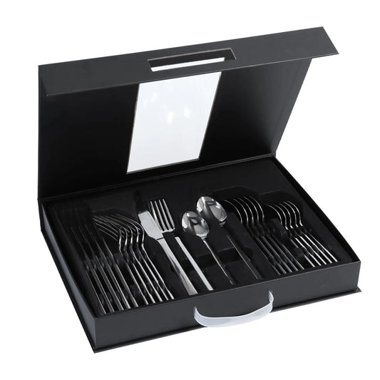 Set de Cubiertos X 24 Piezas Infinia Premium Caja de Lujo
