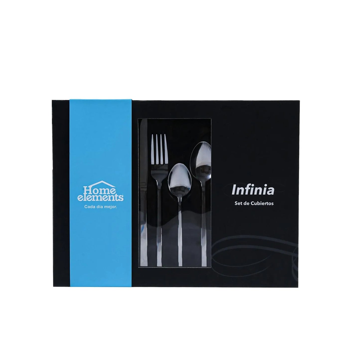 Set de Cubiertos X 24 Piezas Infinia Premium Caja de Lujo