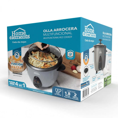 Olla Arrocera 1 Litro Gris