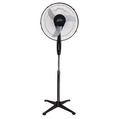 Ventilador Pedestal 16" Negro