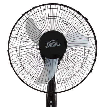 Ventilador Pedestal 16" Negro