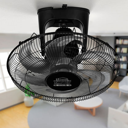 Ventilador Orbita Loco 18" Negro