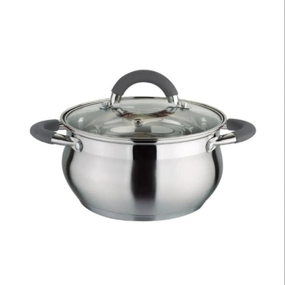 Olla En Acero Inoxidable 24 Cm 6.3 Lt Con Tapa