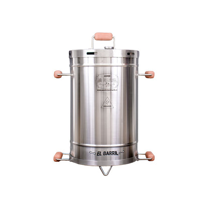 Barril Asador 30 Lb Acero Inoxidable - Asadores El Barril