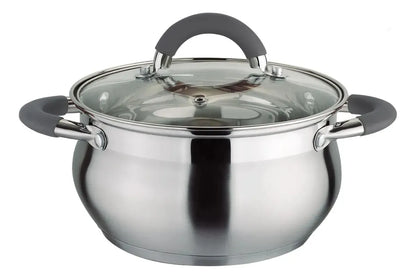Olla En Acero Inoxidable 24 Cm 6.3 Lt Con Tapa