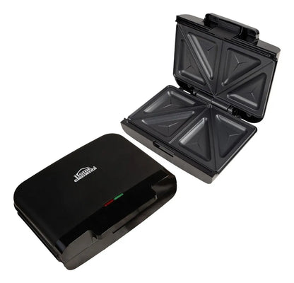 Sanduchera Electrica Sandwich Negra Antiadherente Negra