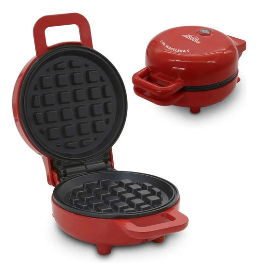 Mini Wafflera 1 Puesto Antiadherente