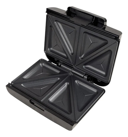 Sanduchera Electrica Sandwich Negra Antiadherente Negra