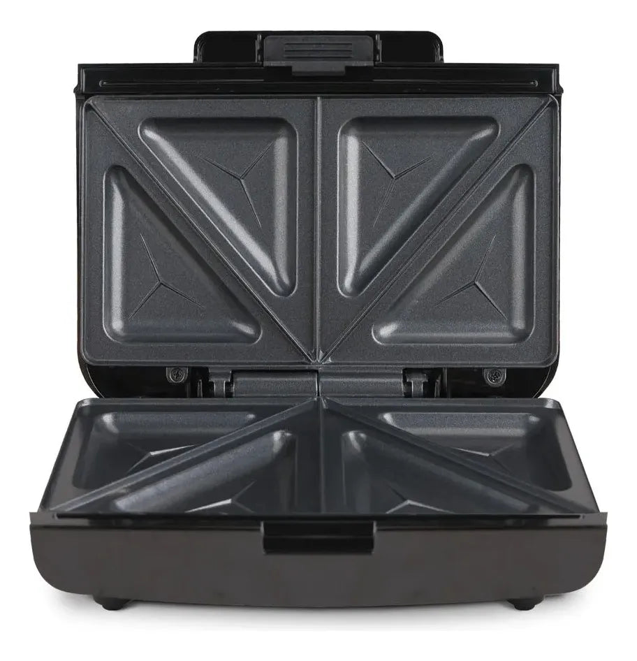 Sanduchera Electrica Sandwich Negra Antiadherente Negra