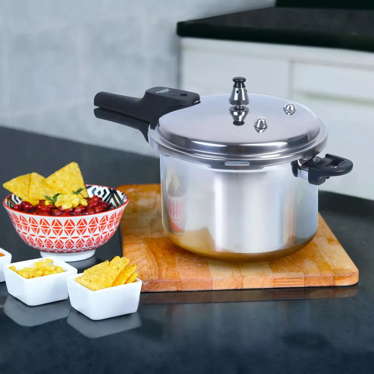 Olla A Presión 5.6 Lt Tapa Acero Inoxidable