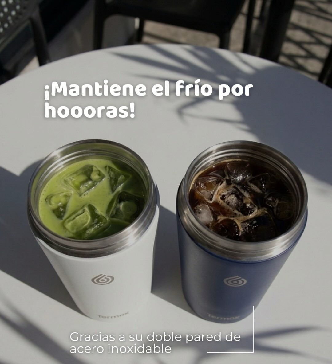 Vaso o Termo en Acero Inoxidable Pitillo 350 Ml Termox