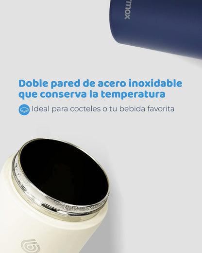 Vaso o Termo en Acero Inoxidable Pitillo 350 Ml Termox