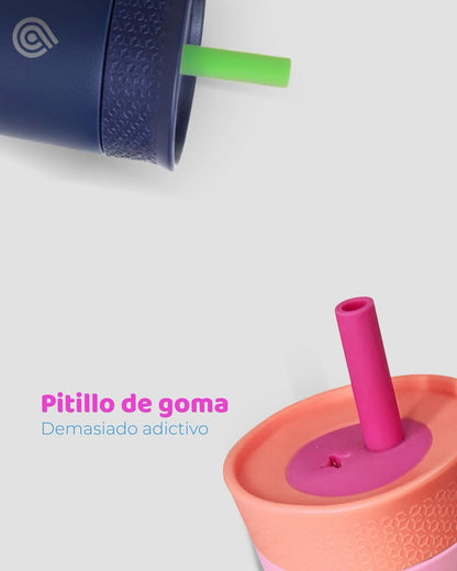 Vaso o Termo en Acero Inoxidable Pitillo 350 Ml Termox