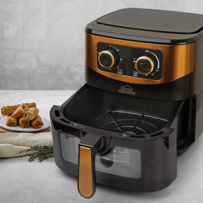 Freidora de Aire 7 Lt Negra - Mega Fryer