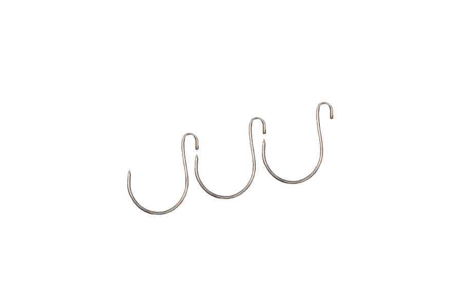 Ganchos Para Barril 10 Unidades - Accesorios Para Asador