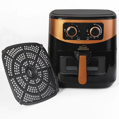 Freidora de Aire 7 Lt Negra - Mega Fryer