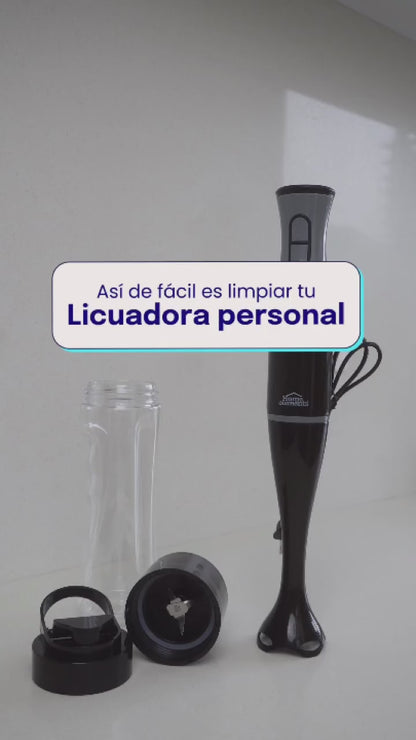 Licuadora Personal De Mano Y Batidora De Inmersión Eléctrican 2 en 1