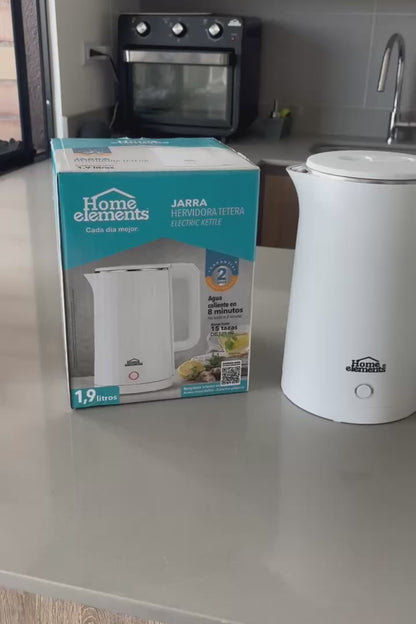 Jarra Hervidora De Agua Tetera Eléctrica 1.9 Litros