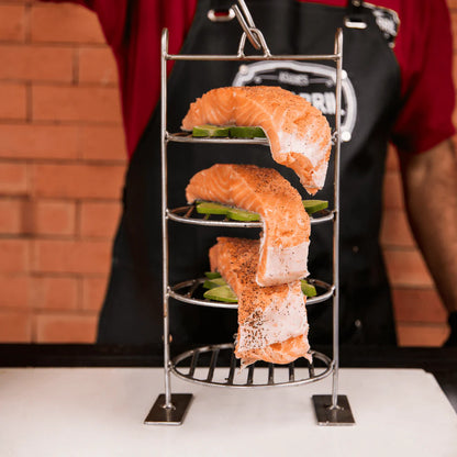 Torre Multiusos Para Barril - Accesorios Para Asador