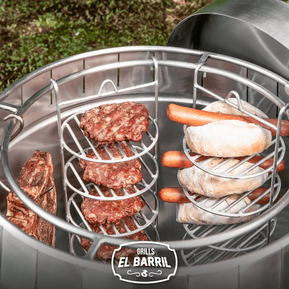 Torre Multiusos Para Barril - Accesorios Para Asador